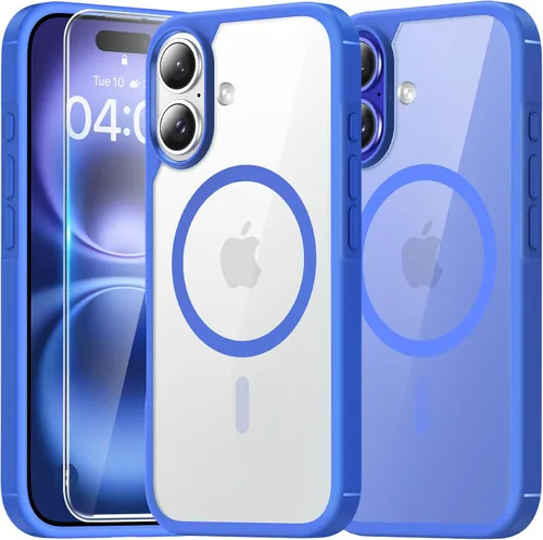Vista 135 de TAURI Funda para iPhone 17, antiamarilleamiento con protector de pantalla, protección de grado militar, a prueba de golpes, delgada para iPhone 17