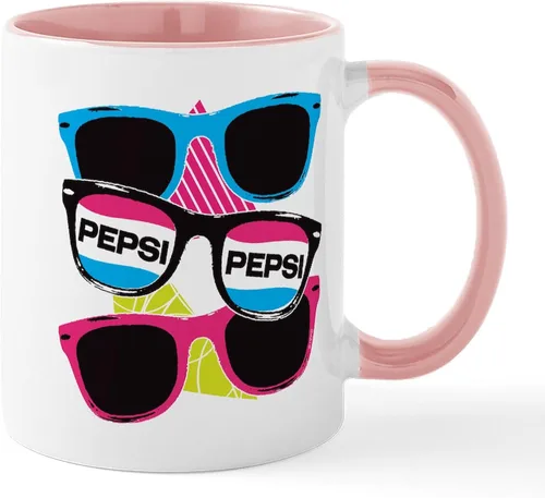 Vista 37 de CafePress Catch That Pepsi Spirit - Taza de café de cerámica (11.0 fl oz)