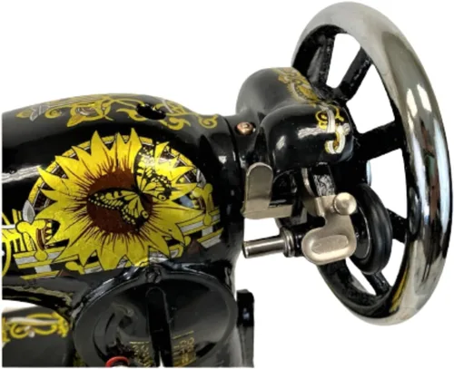 Vista 5 de Máquina de coser mecánica de cama plana Yamata Bee Butterfly (FY2-1 (solo máquina))