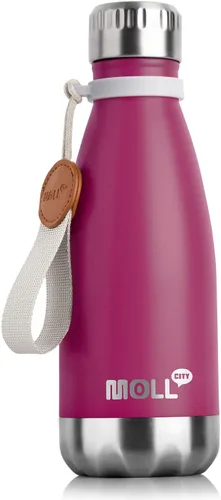 Vista 32 de Botella de Agua de 9 oz para Niños - Botella de Agua Pequeña de Acero Inoxidable para la Escuela con Aislamiento al Vacío de Metal a Prueba de Fugas