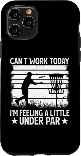Vista 10 de iPhone X/XS Can't Work Today I'm Feeling A Little Under Par - Disc Golf Case