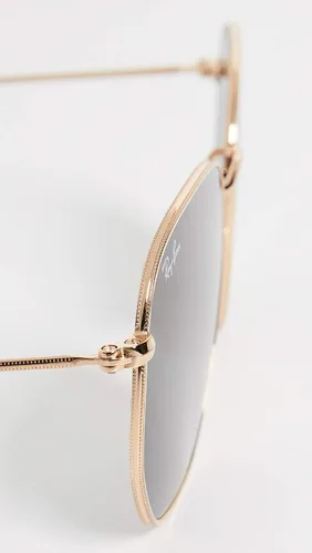Vista 5 de Ray-Ban Gafas de sol hexagonales RB3548N para mujer, Oro