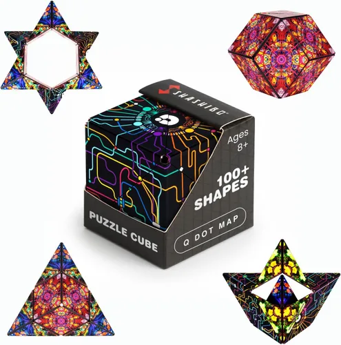 Vista 12 de Shashibo DODECA - Cubo magnético de rompecabezas, juguete para aliviar