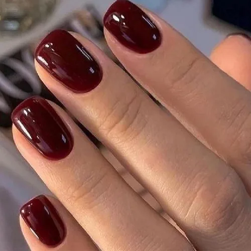 Vista 68 de Modelones Uñas postizas cuadradas cortas, color blanco y rosa, 32