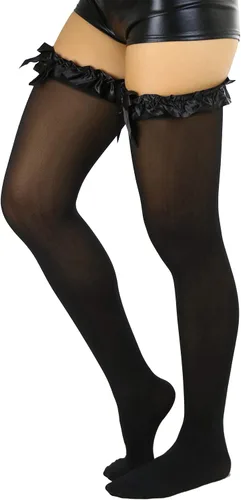 Vista 5 de ToBeInStyle Top y lazo para mujer con ribete de volantes