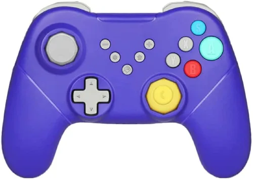 Vista 2 de Retro Fighters Duelist Wireless Controller For Use With Nintendo Switch And PC Wireless Gamepad Blue Switch Controller