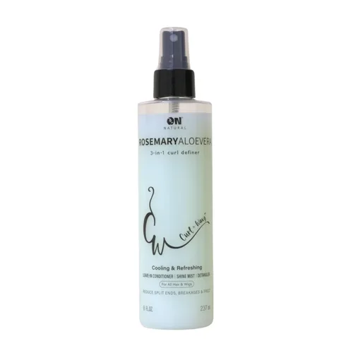 Vista 6 de On Natural Curl-N-Wavy - Definidor de rizos 3 en 1 (8 onzas, agua de arroz Batana)