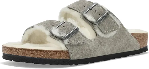 Vista 78 de Birkenstock Sandalias unisex Arizona con plantilla suave para adultos Lima activa