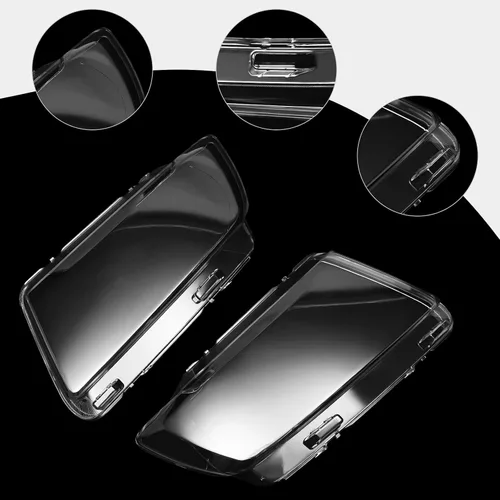 Vista 6 de CNCEST Par de fundas de lente de faros delanteros, izquierdo y derecho, repuesto para Jeep Grand Cherokee 2011 2012 2013