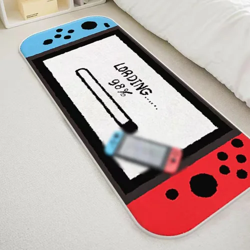 Vista 6 de Alfombra de Anime para Juegos Alfombra de Anime Alfombra para Niños de Juegos para Dormitorio Estética Alfombra Suave Decorativa para Interior 3