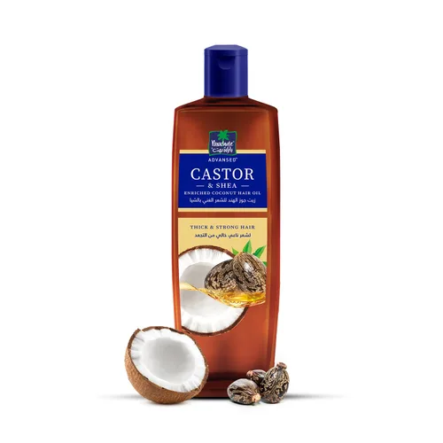 Vista 12 de Aceite para el cabello de almendra y coco Parachute Advansed Para cabello suave y sedoso Aumenta el brillo y la suavidad Sin parabenos ni
