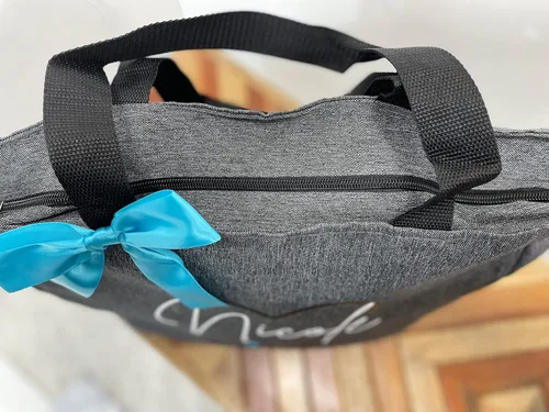 Vista 6 de Up2ournecksinfabric LLC Personalized Large Nurse Tote Bag, Custom Gift for Nurse,Customized Tote Bag, Graduation Gift
