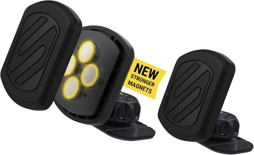 Vista 21 de Scosche MAGFMB MagicMount - Soporte magnético para teléfono celular en el automóvil - Montura magnética fuerte para iPhone/Android - Soporte