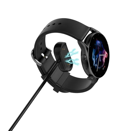 Vista 3 de Cable de carga de repuesto compatible con Amazfit T-Rex Ultra/GTR4/GTR4 Pro/GTS4/GTR3/GTR3 Pro/GTS3/T-Rex 2 (A2169)/T-Rex Ultra Smart Watch Cable
