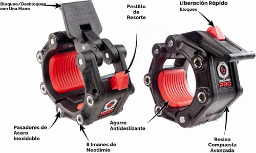 Vista 4 de [Usado] Lock-Jaw PRO 2 Collar de barra con imanes