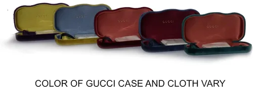 Vista 4 de Gucci GG0340S - Gafas de sol cuadradas para hombres para mujeres paquete con kit de cuidado de gafas de cortesía iWear de diseñador