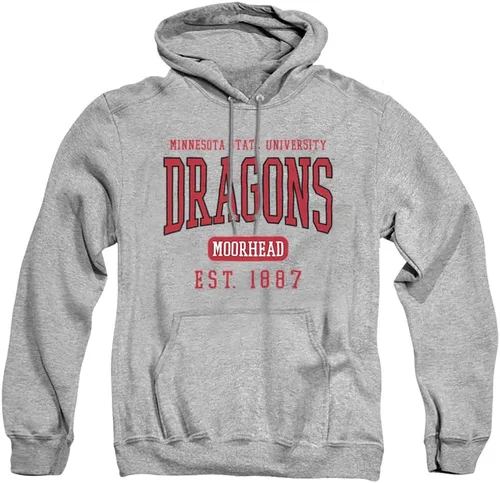 Vista 234 de LOGOVISION Colección de sudaderas con capucha unisex con diseño oficial de Collegiate Est. Date para hombres y mujeres