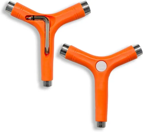 Vista 7 de Yocaher Monopatín Longboard Multifuncional Y-Tool Herramienta de Patín Tamaño de Bolsillo Todo en uno (1 pc)