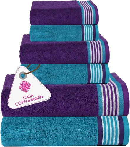 Vista 10 de CASA COPENHAGEN Toallas clásicas para trapeador de bar, paquete de 12, 15 x 19 pulgadas, 100% algodón, altamente absorbentes y duraderas, toallas