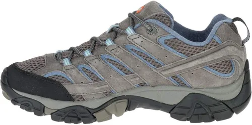Vista 4 de Merrell Moab 2 - Tenis de senderismo con ventilación para mujer, gris, 9