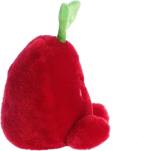 Vista 4 de Aurora® Adorable animal de peluche Palm Pals™ Cordial Cherry™, divertido peluche coleccionable para niños y adultos, perfecto para decorar