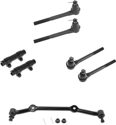 Vista 301 de TRQ Kit de dirección delantera con barra de acoplamiento de fuelle de piñón y cremallera compatible con Toyota Echo 2000-2005