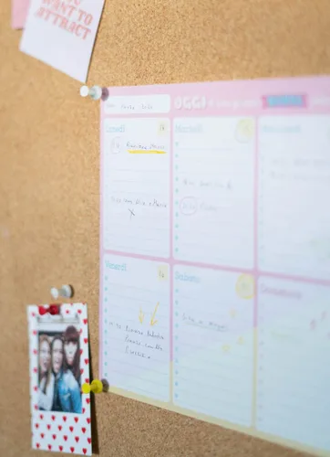 Vista 6 de Erik - Carouge Italian - Almohadilla de escritorio con calendario semanal y mensual