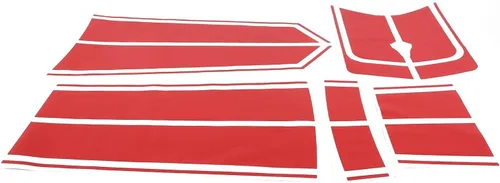 Vista 10 de Auto Racing - Calcomanía de rayas compatible con Chevrolet Corvette C8 2020-2023, calcomanía de vinilo a rayas para capó de automóvil, accesorios