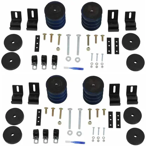Vista 2 de SuperSprings Remolque SumoSprings para eje de remolque con 3000-5000 GAWR, configuración de eje de resorte Capacidad de 1400 libras al 50%