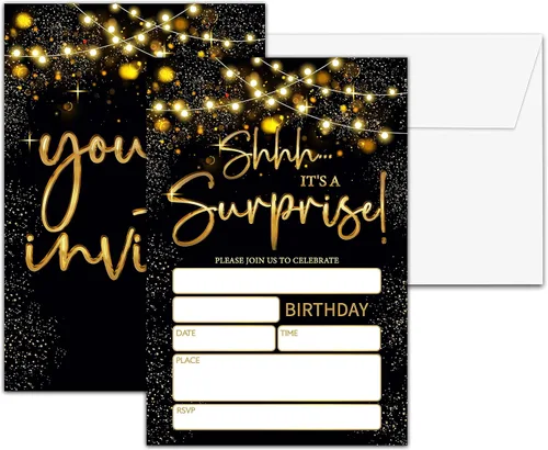 Vista 10 de Invitaciones para fiesta de primer cumpleaños, invitaciones de cumpleaños con purpurina de globo, invitaciones de cumpleaños de doble cara