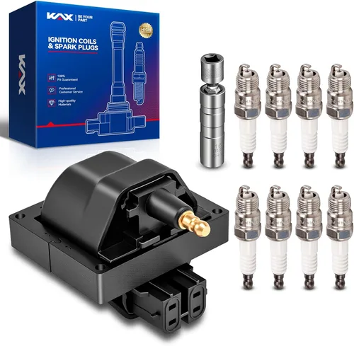 Vista 85 de Bobina de encendido KAX UF434 1 paquete Compatible con Impala, Equinox, G6, Malibu, Silverado 1500, Uplander, Torrent, Lucerne, Express 1500, Sierra