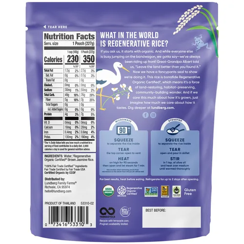 Vista 2 de Lundberg Family Farms Arroz