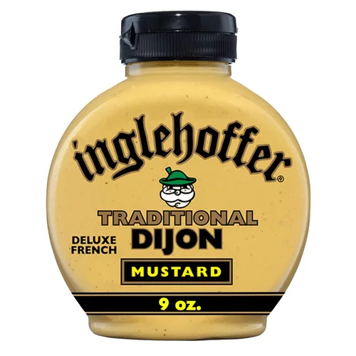 Vista 12 de Inglehoffer Mostaza cremosa de eneldo 9.75 onzas, mostaza salada con eneldo, limón y alcaparras