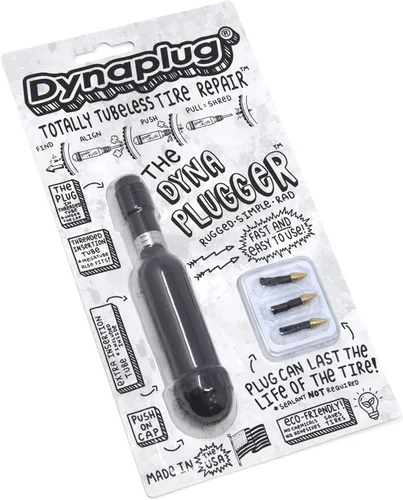 Vista 2 de Dynaplug Reparación de neumáticos sin cámara de bicicleta (mediano, Dynaplugger)