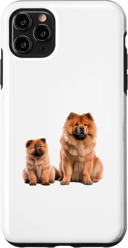 Vista 11 de Funda para iPhone 15 Cute Chow Chow Dogs