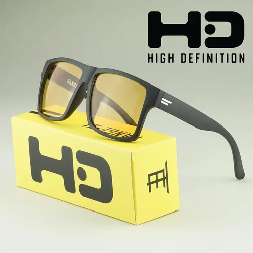 Vista 4 de TOROE Gafas de sol polarizadas RANGE Night Driving HD para hombre ligero TR90 marco cuadrado