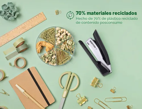 Vista 4 de Bostitch Office Executive - Engrapadora 3 en 1, un dedo, 20 hojas