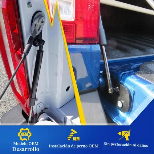 Vista 4 de ARANA Tailgate Assist Shock Soft Open for Ford F150 F250 F350 2015-2026