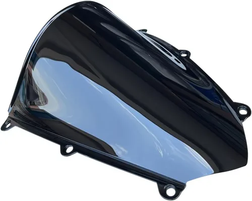 Vista 3 de Deflector de flujo de aire de doble burbuja para parabrisas de motocicleta, compatible con Honda CBR600RR 2007-2012