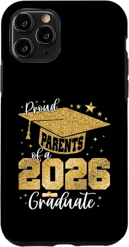 Vista 29 de Proud Parents of a Class of 2026 Graduate Senior Graduation Case for iPhone 16