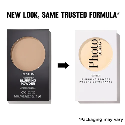 Vista 3 de Revlon PhotoReady Polvo Facial Difuminador, Larga Duración, Cobertura Ligera a Media, Regalo Pequeño para Ella, Sin Brillo y Sin Aceite, 010 Fair