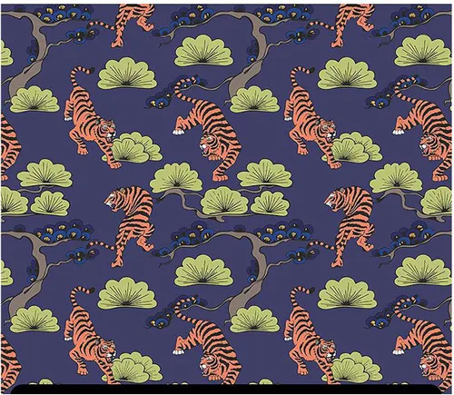 Vista 51 de HTV con estampado de animales (19.66 x 36 pulgadas) - Leopardo arcoíris