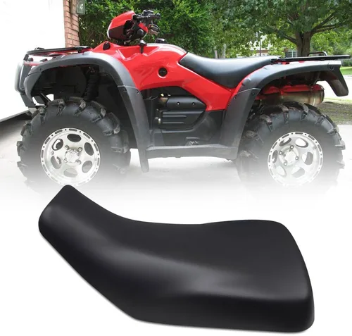 Vista 13 de PIT66 Funda para Asiento Negra Compatible con Honda Fourtrax 300 1988-2000 Funda para Asiento Weather-Resistant Black Replacement Seat Cover with
