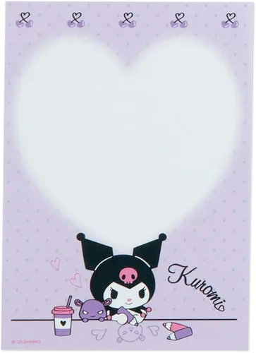 Vista 6 de Sanrio Memo de diseño Kuromi 8 017051