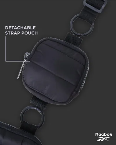 Vista 5 de Reebok Bolso bandolera acolchado Hera para mujer