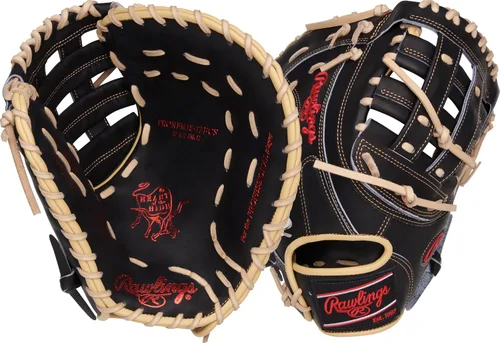 Vista 11 de Guantes de béisbol Heart of the Hide 2026 Top Grade US Steerhide Negro/Menta Pro H Web
