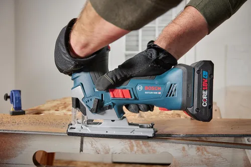 Vista 6 de BOSCH GST18V-50BN 18V Sierra de calar sin escobillas con agarre de barril (herramienta desnuda)