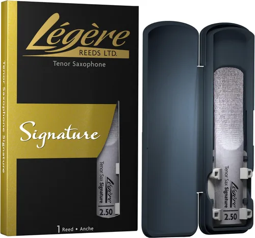 Vista 8 de Cañas Légère - Caña para saxofón tenor, Signature, fuerza 2.00 (TSG2.00) - Caña sintética premium para instrumentos de viento-madera