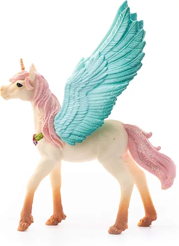 Vista 3 de Schleich bayala - Pegasus Foal - Juguete de unicornio para niñas y niños - Figura de caballo de fantasía para niños a partir de 5 años