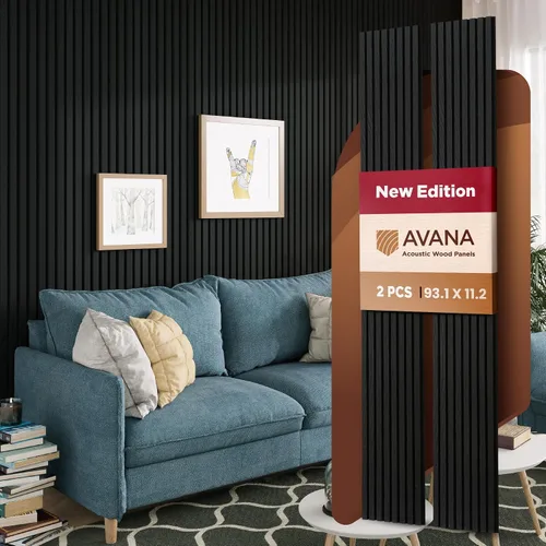 Vista 18 de Paquete de Muestras de Color de Paneles de Pared Acústicos Avana - Paneles de Madera Premium para Decoración de Paredes - Insonorización